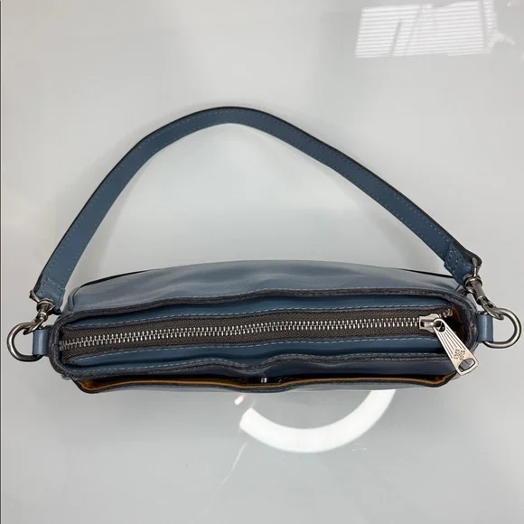 Patricia Nash Nova blue leather shoulder bag - Picture 7 of 16